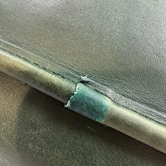 Coach 9943 Vintage Flap Backpack Bottle Green Leather - Picture 13 of 13